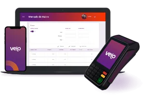 Sistema com notas, produtos, estoque pelo celular, tablet ou computador